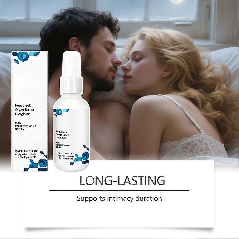 Men's Gentle Body Care Spray, Fast-Acting & Long-Lasting Freshness, Portable 100ml Spray for Adult Men