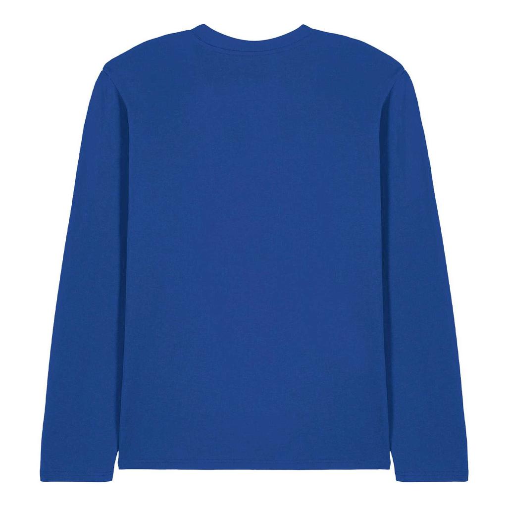 Superman Unisex Adult Logo Long-Sleeved T-Shirt