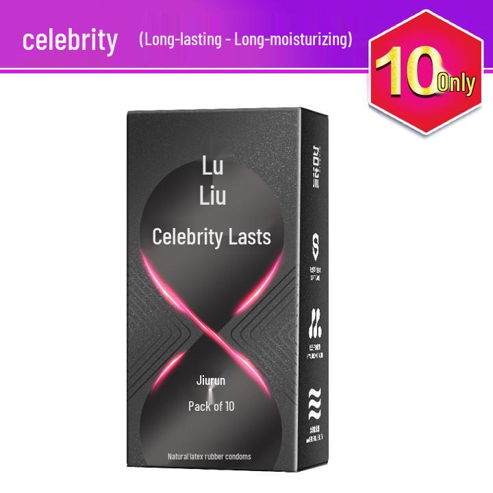 Celebrity Extra Lubricated G-Spot Ribbed Ultra Thin Small Condoms