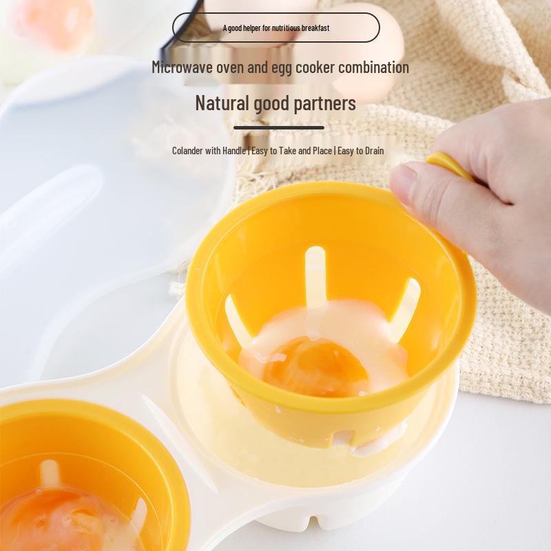 Multi-functional Microwave Egg Cooker: Boil, Steam, and Cook Onsen Eggs