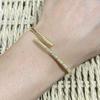 Geometric Line Couple Bracelets, Cold Style, Simple, Versatile Bracelets, Fashionable Korean Style Open Bracelets for Men