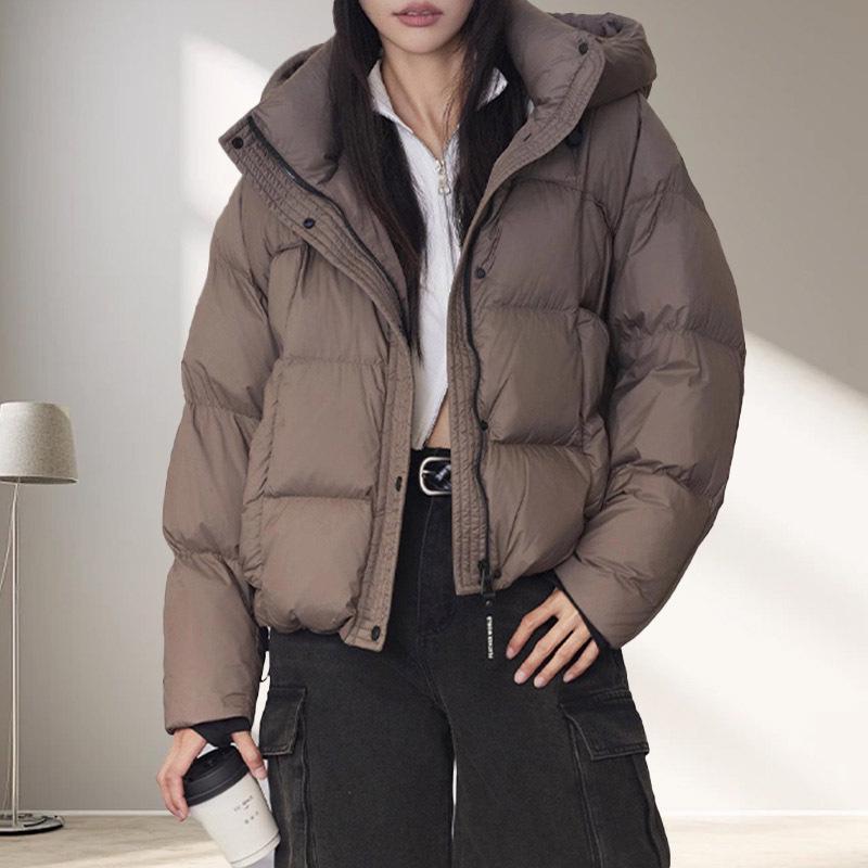 Women's Korean Style Winter Duck Down Jacket - High-End Design