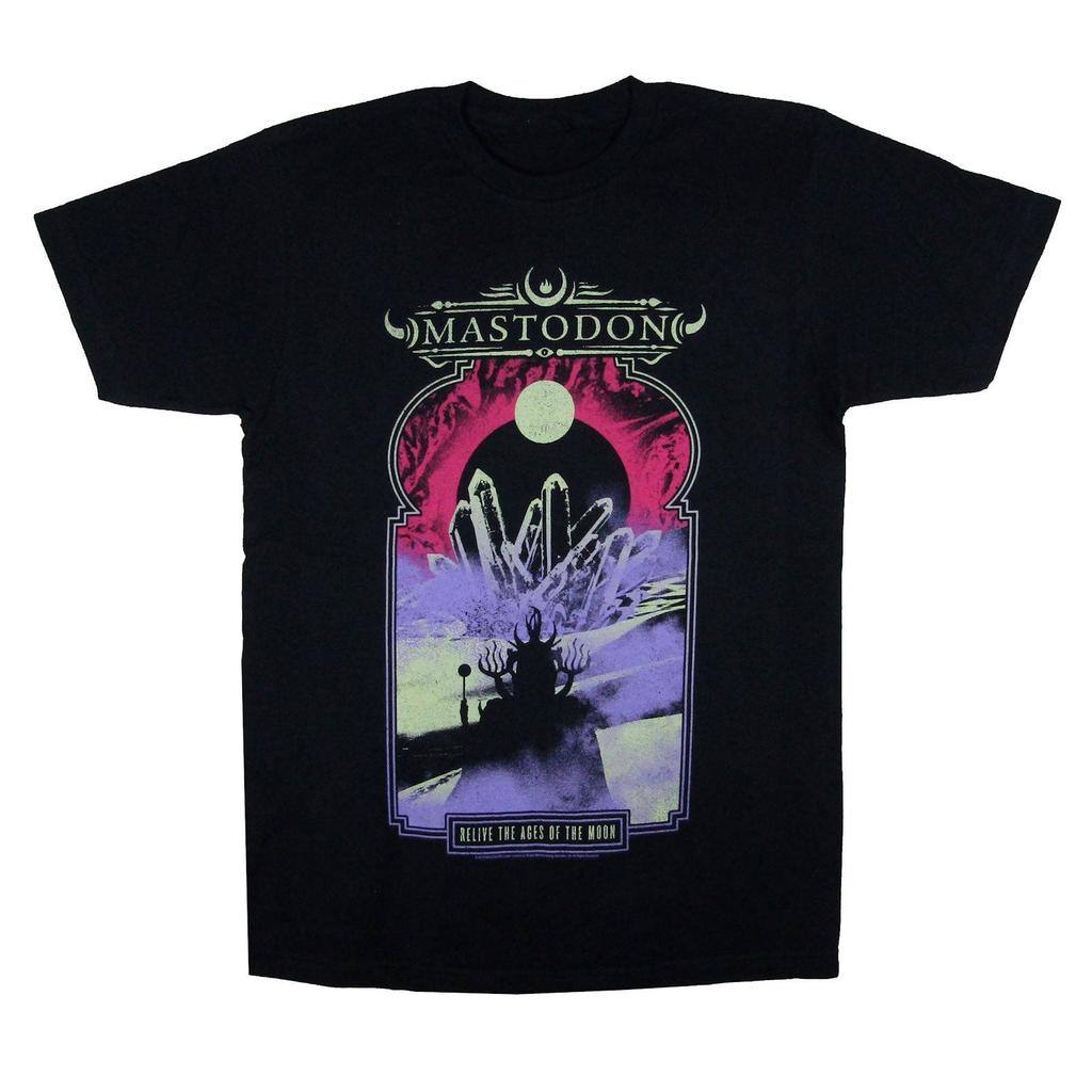 Mastodon Relieve The Ages of The Moon 2018 Tour Casual TShirt Mens and Womens Luxury Brand Top