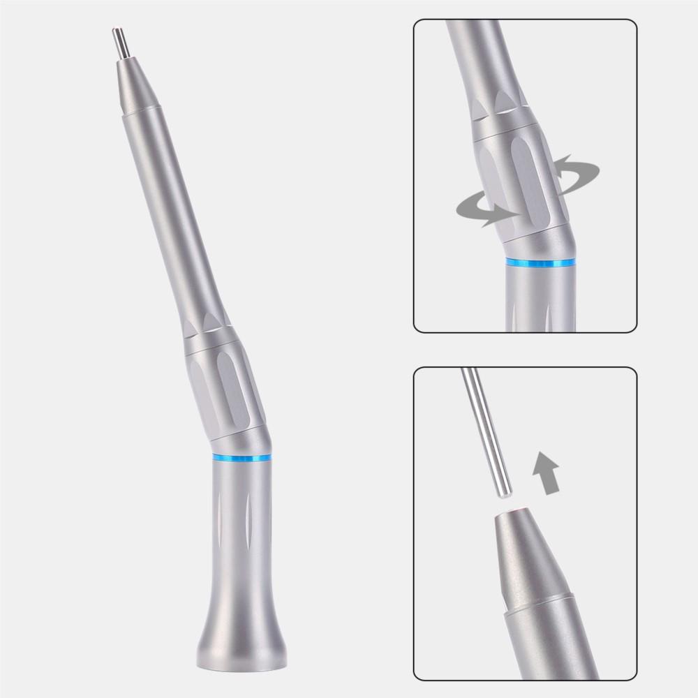 Dental Low Speed Surgical Handpiece 20 Degree Dentistry Implant Equipment 1:1 Drive Straight Head Operation Handpiece