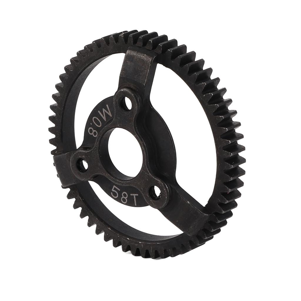RC Car Steel Spur Gear 32P 0.8M Steel Spur Gear Replacement for Traxxas Slash 1 10 2WD 58T