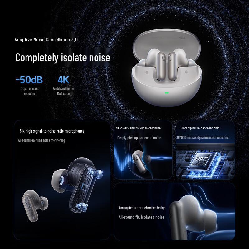 Baseus Inspire XP1 True Wireless Noise-Cancelling Earbuds