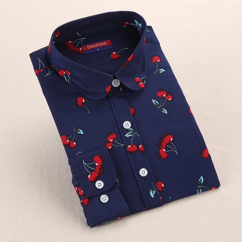 red floral button down