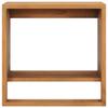 VidaXL Porte-serviette mural 35x20x35 cm Bois de teck solide
