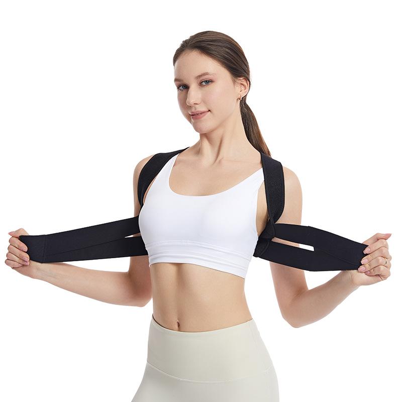 

Устройство для коррекции горбатости с формой тела для студентов, пишущих и сидящих, коррекция осанки, универсальное устройство для коррекции горбуна для мужчин и женщин one size чёрный