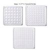 White Shell Display Box Style 1 Transparent 36 Grid Acrylic Box Jewelry Storage Bead Organizer Shell