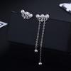 925 Sterling Silver Earrings for Women Original Charm Double Hoop Earrings Pave CZ Fine Engagement Anniversary Jewelry E557