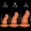 Liquid Silicone Anal Plug Soft Dildo for Men Women Adult Toys