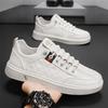 Herren Sneakers Designer Casual Leichtes Leder Geprägte Atmungsaktive Schuhe Weiche Vielseitige Skateboard Schuhe Zapatillas
