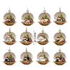 Christmas Hanging Ornaments for Car Tree Shell Sleeping Dog Acrylic Pendant