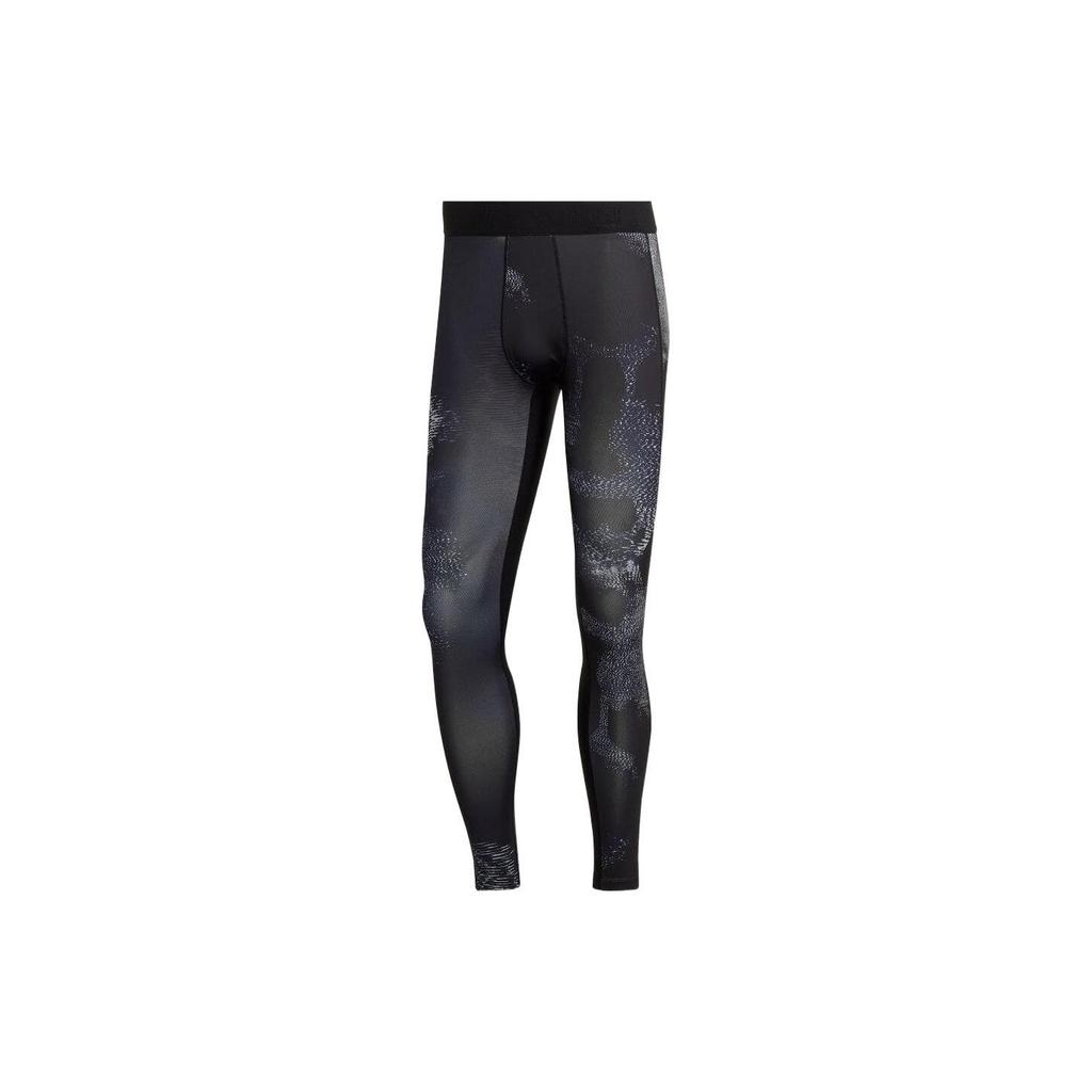 Adidas Gym Training Tights Men Bottoms Black HJ9924