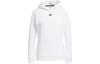 Sweatshirts Women's White Hooded Moderate Regular HY0905