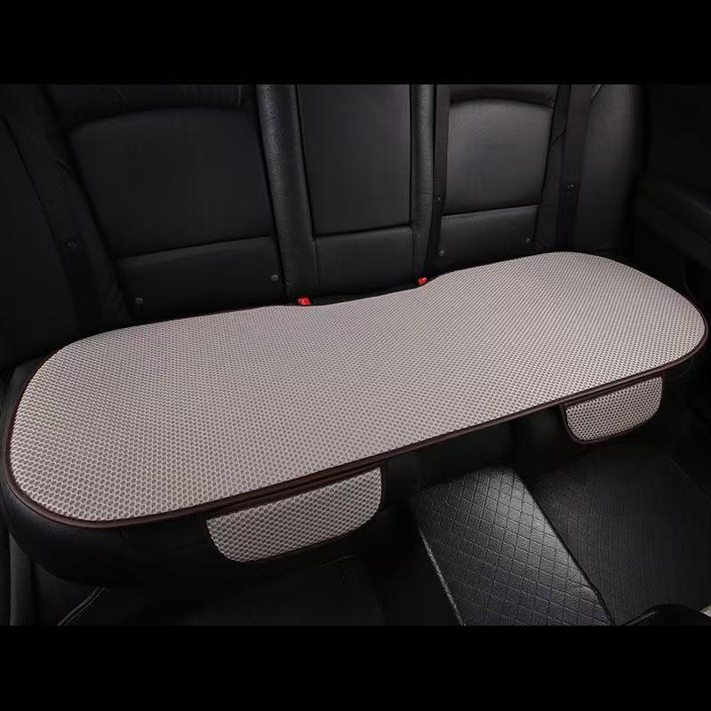 Breathable Ice Silk Car Seat Cushion Non-slip and Wear-resistant Solid Color Ice Silk Car Seat Cover, Universal Fit Most Cars