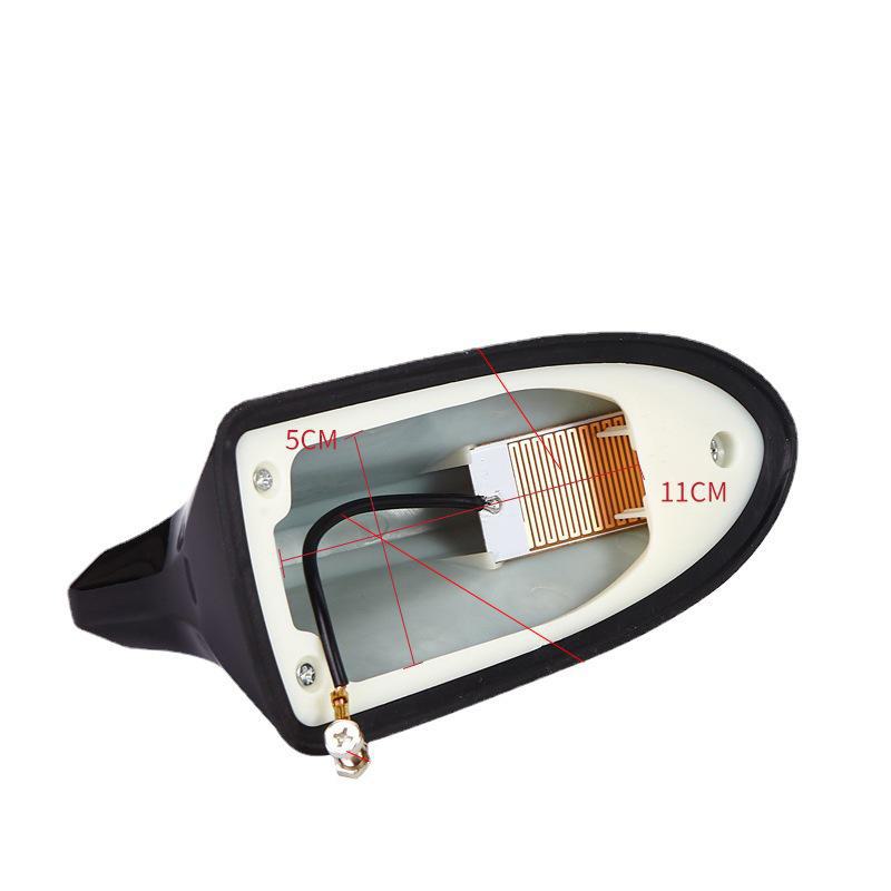 Second Generation Shark Fin Car Antenna - Roof Mount Signal and Decorative Tail Wing.