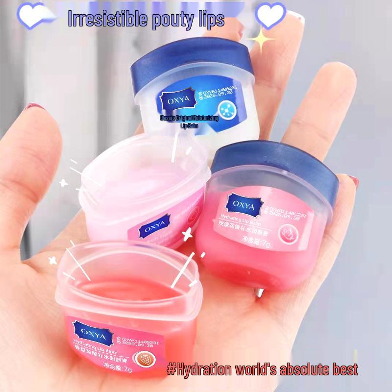 Oxya Vaseline Lip Balm: Nourishing & Hydrating Anti-Chap Exfoliating for Students
