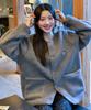 Jeep Retro Mountain Cozy Fleece Cardigan (Jr5Tzu193Mg)