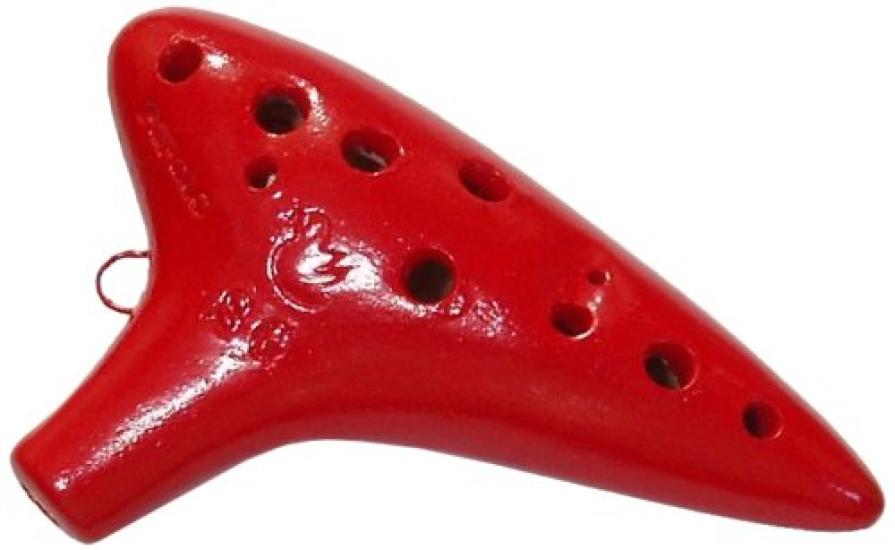 

POPOLO Ocarina Red S-SG (Soprano G)