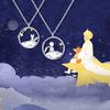 Alloy Necklace for Prince Pendant Necklace Alloy Chain for Occasions As Wedding Party Prom Anniversary Valentine's Day