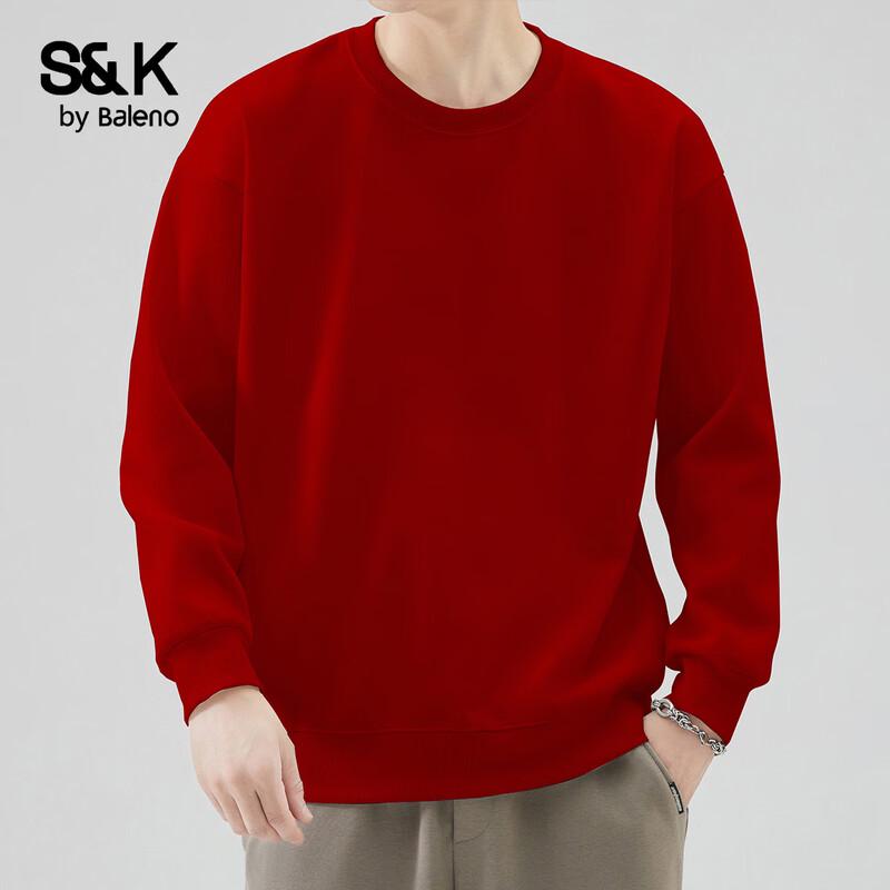 Baleno Men's S&K Series Loose Fit Round Neck Sweatshirt