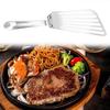 Fish Frying Spatula In Stainless Steel Oil Filtering Design for Cooking Meat and Fish Soft Grip Handle for Easy Use