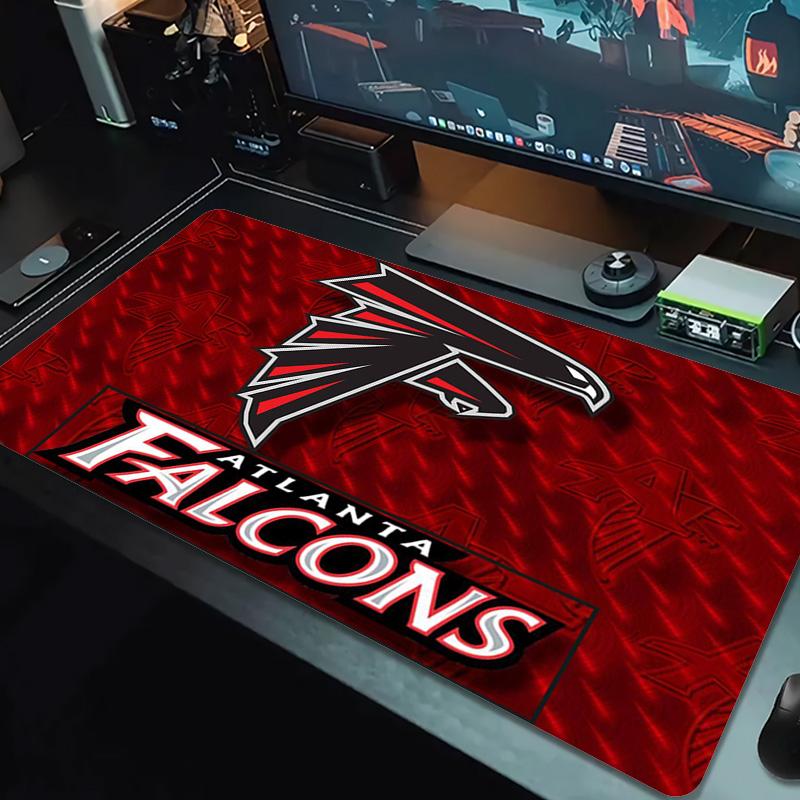 Atlanta Falcons Color Mouse Pad Large Gaming Table Cushion Non-slip Laptop Tablet Big Mousepad XXL Mat Mini PC Playmat With Lock Edge