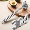 Meat Chopper Tool, Stainless Steel Ground Beef Crusher with 6 Blades, Hamburger Masher for Turkey Chicken, Potato Masher & Food Processor