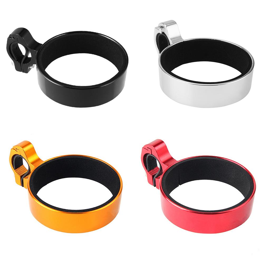 Aluminum Alloy Bicycle Cup Holder Bike Coffee Drinks Cup Handlebar Mount Stand