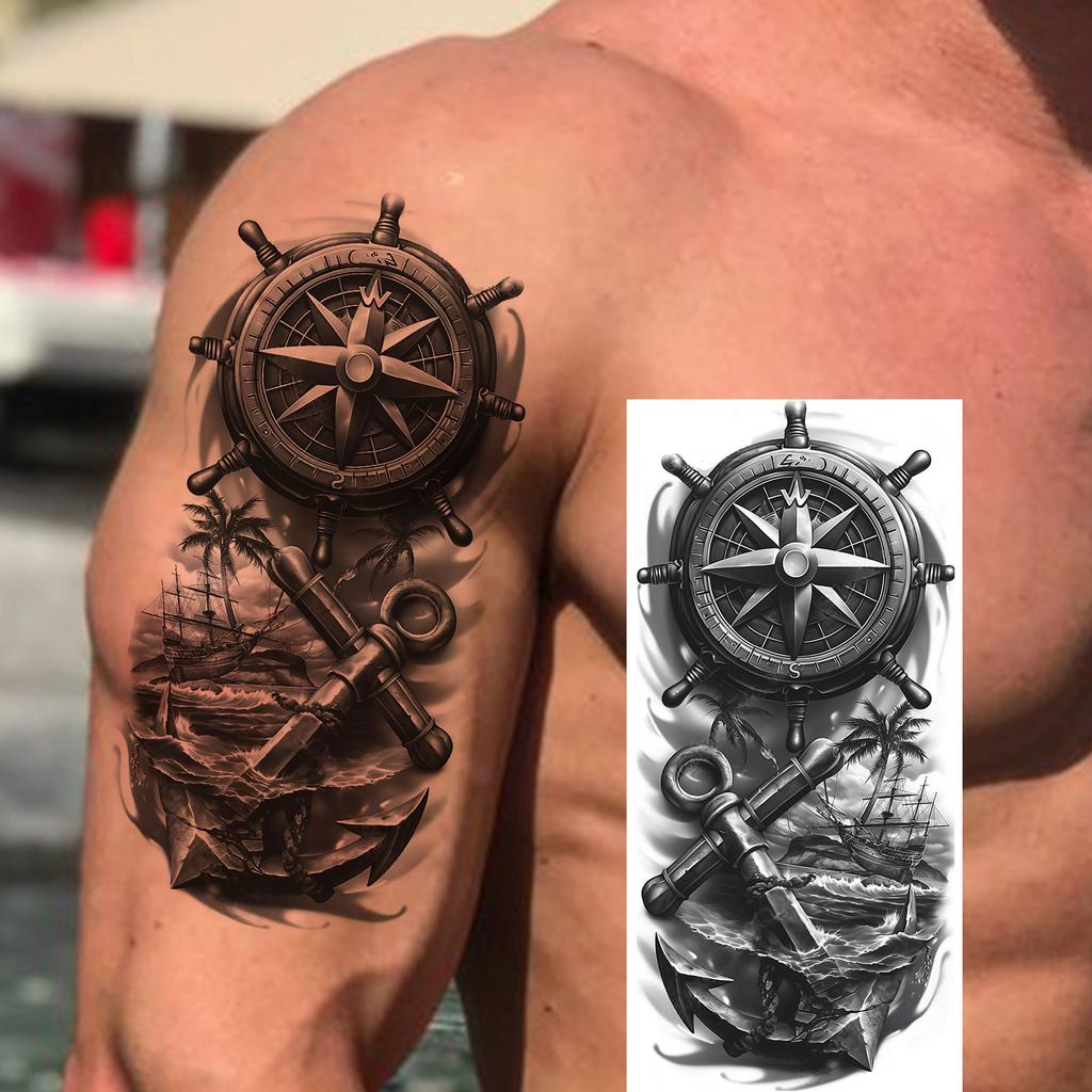 1 Sheet Bless Belief Faith Engraved Temporary Tattoos Family Love Tatoos Waterproof Realistic Fake Tattoo Stickers Long Lasting