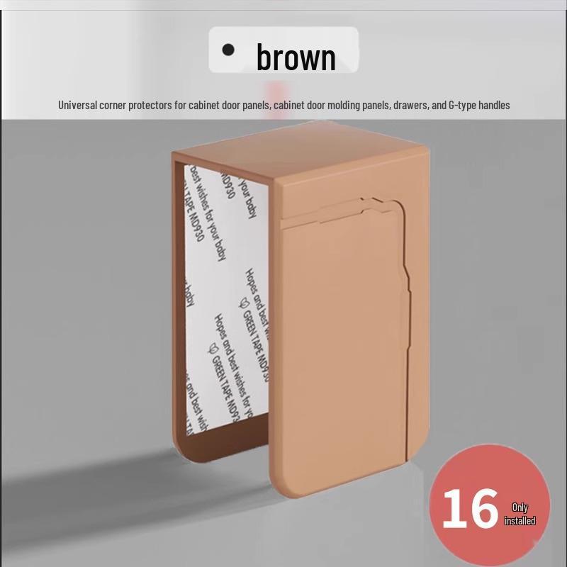 Thickened Self-Adhesive Anti-Collision Cabinet Corner Protector for Range Hoods