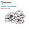 304 Stainless Steel Thickened Flat Washer, Round Spacer, M2-M12 Size Range