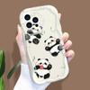 Cartoon Pattern Cream Texture Casing Wavy Edge Soft Silicone Cover Phone Case for IPhone Samsung Huawei Honor Xiaomi Redmi Infinix Tecno