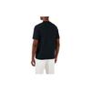 Emporio Armani Round Neck Logo Print Fitted Short Sleeve T-Shirt Men Tops Black 3D1TH3-1JOCZ-09Q7
