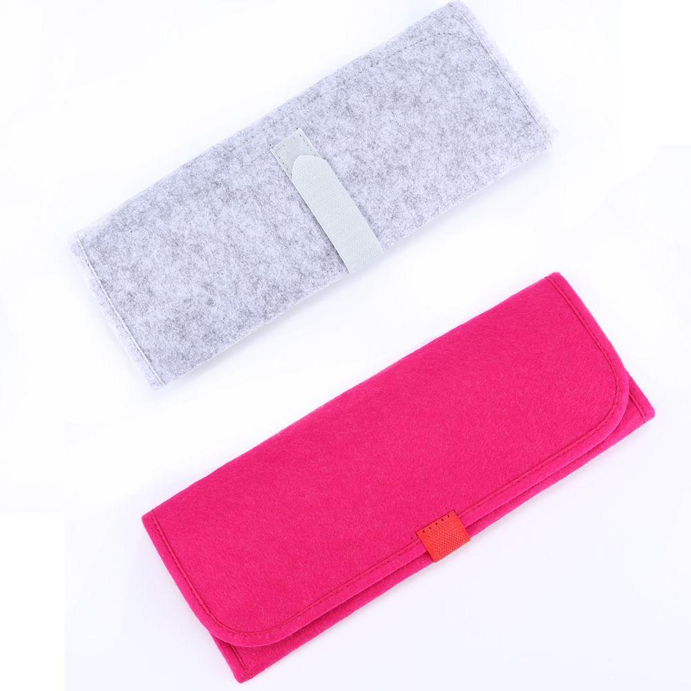 Portable Hair Styling Tool Storage Bag Heat Resistant Bag Hair Straightener Bag Curler Rod Pouch