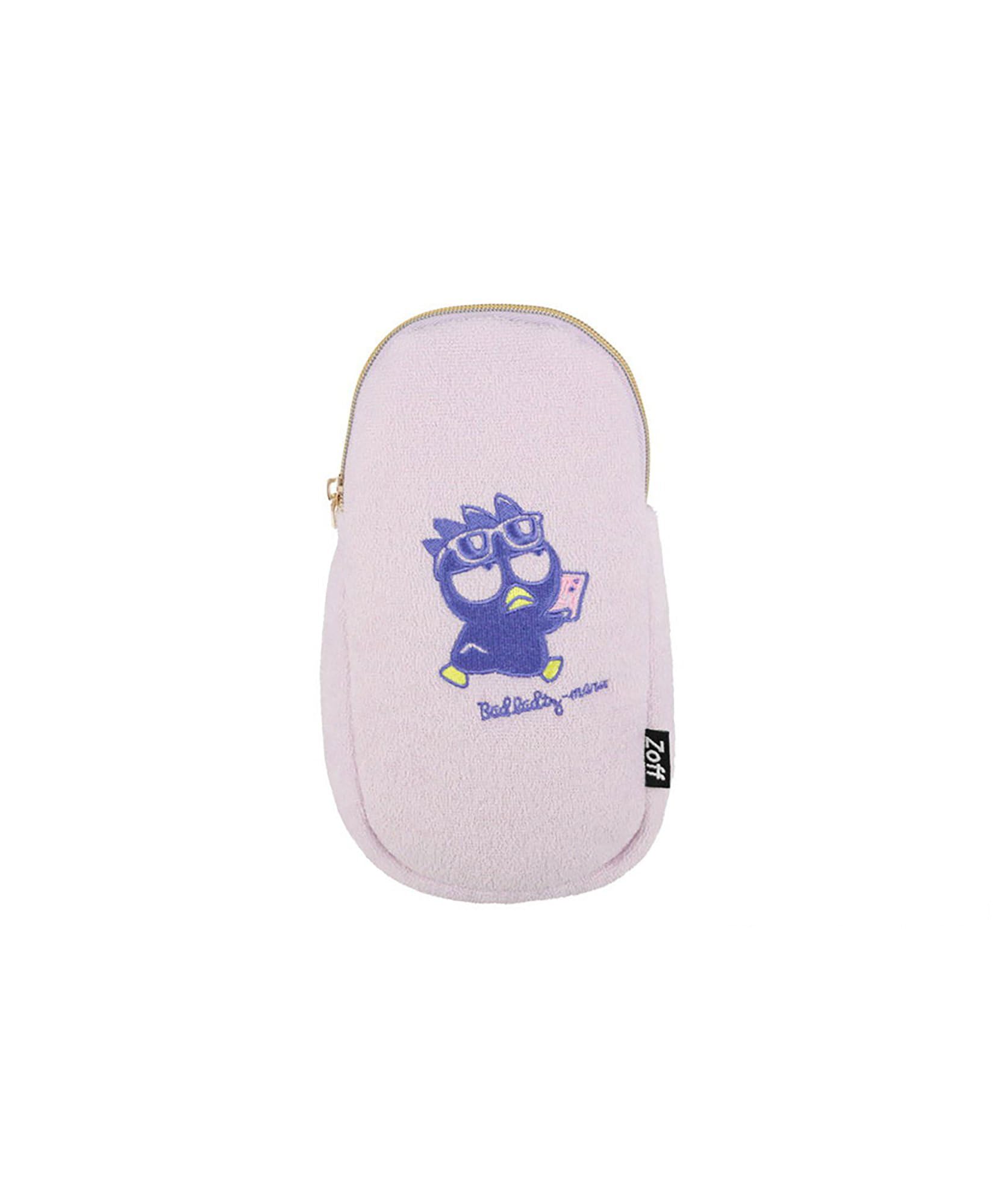 

Футляр для очков/солнцезащитных очков Zoff (Фиолетовый, Z0251006_8001) | Zoff | Косметичка Happy Badtz-Maru для женщин, Милый подарок, Sanrio