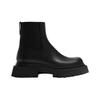 Zara Pu Fashion Comfortable Classic Short Chelsea Boots Men Boots Black 2008620800