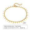Stainless Steel Pearl Anklets Bracelet for Women, 18k Gold Plated  Foot Chain Adjustable Stackable Bracelets on Leg Jewelry