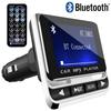 Velký LCD displej Bezdrátový FM vysílač Bluetooth Podpora hudebního přehrávače do auta TF/SD/MMC/MP3/CD/DVD