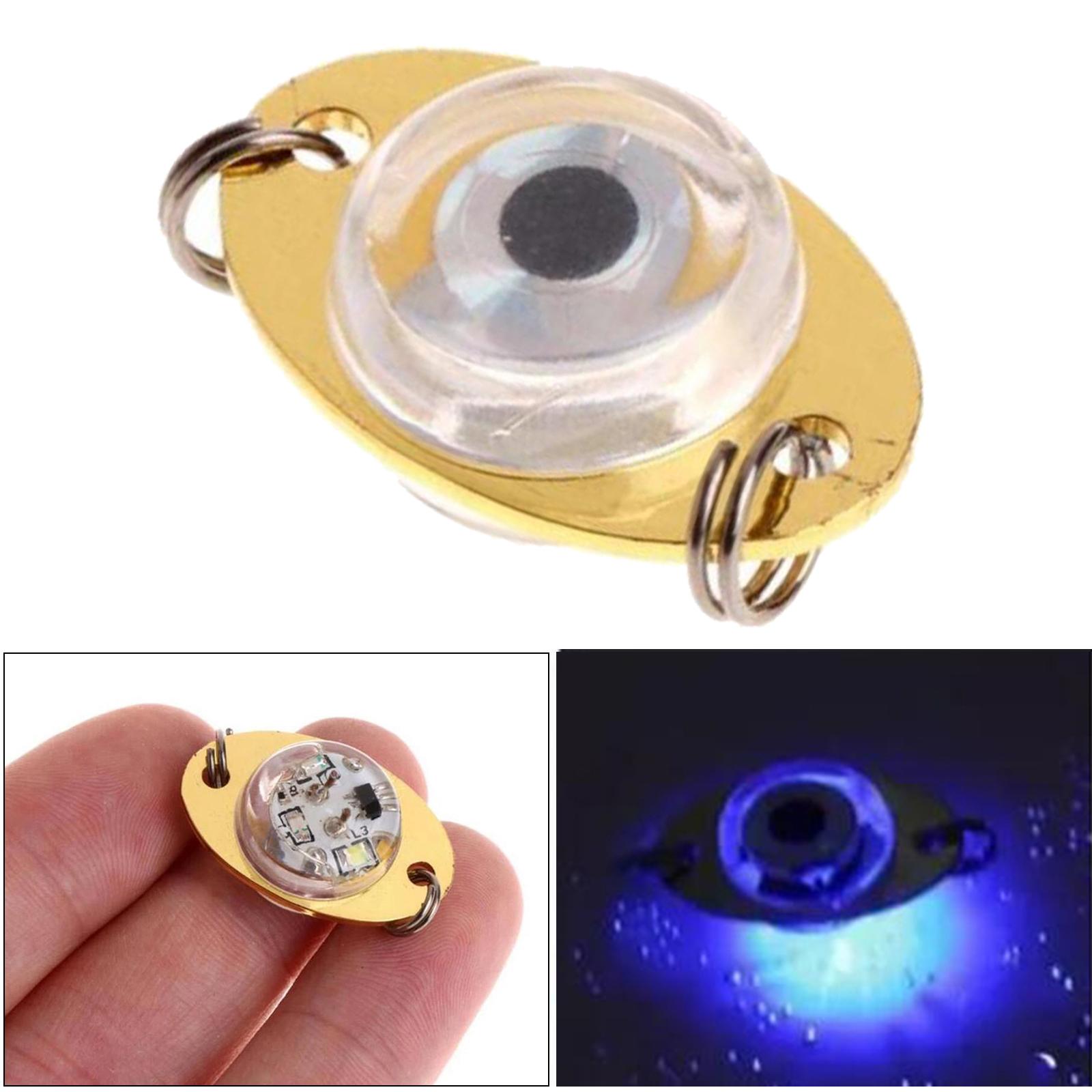 

Светодиодный светильник для глубокой падения, мигающий кальмар для подводной рыбалки с брелоками Blue