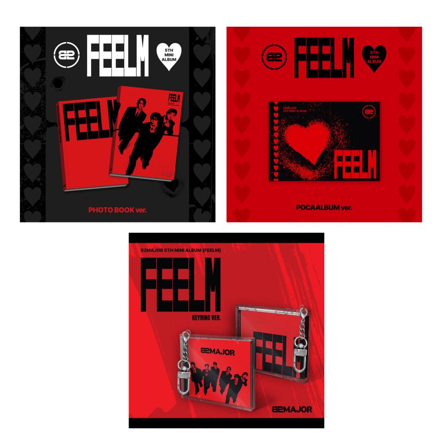 82MAJOR [FEELM] 5th Mini Album (PHOTOBOOK / POCA / KEYRING ver.)