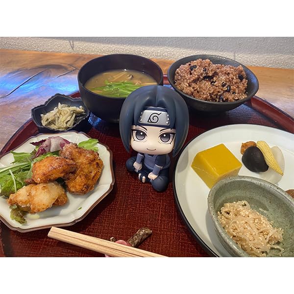 Rukappu Naruto Shippuden Itachi Uchiha Dark Approximately 110mm PVC Painted Movable Figure Ver.