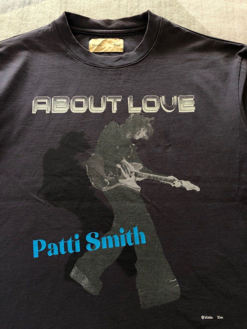 Patti Smith Shirt Patti Smith Cotton Black Unisex T-shirt Gift For Fans VN2105 L