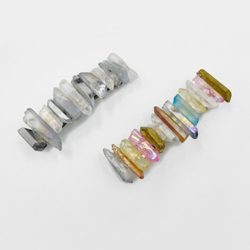 Jean Paul Clarisse crystal (natural stone) hairpin JP-21-015AB