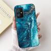 Per Custodia ASUS ZENFONE 8 ZS590KS Astronauta Drago Animali Cartoni Animati Stile Cool Silicone Morbido Copertura Nera per Telefono Per ASUS ZS590KS Borsa