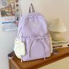 Schoolbag new middle and high school student schoolbag fresh and sweet wind backpack female large capacity primary school student leisure travel 