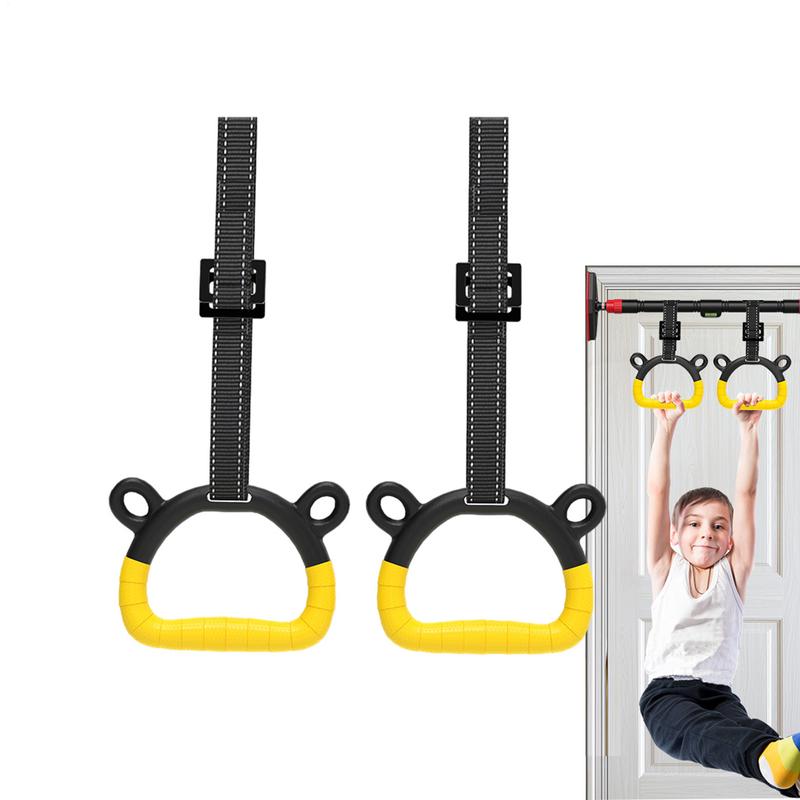 Fitness nylon Gymnastics Rings Non-Slip Fitness Home Gym Equipment Strength Training Gymnastics Equipment Full Body Workout