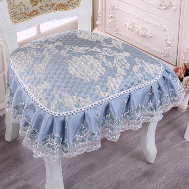 48x52cm Household Seat Cushion European Style Dining Stool Cover Four Season Universal Modern Minimalist Fabric Wear Resistant Protective Cover